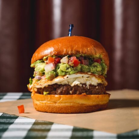Rodeo Goat signature dishes BYO BurgerRoyale with CheeseRanch House